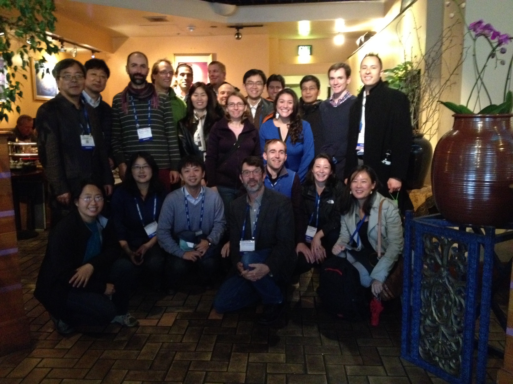AGU 2014 biometlab group photo