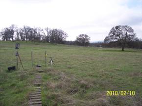 Looking south from the eddy tower at Vaira