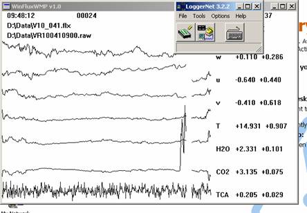 Vaira Gill sonic plots screen before downloading data