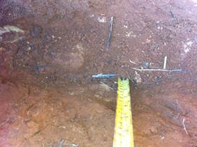 Measurement into pit for new SHF sensors
