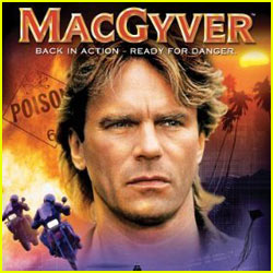 MacGyver portrait from TV show