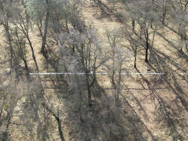 Tram from the top of tower