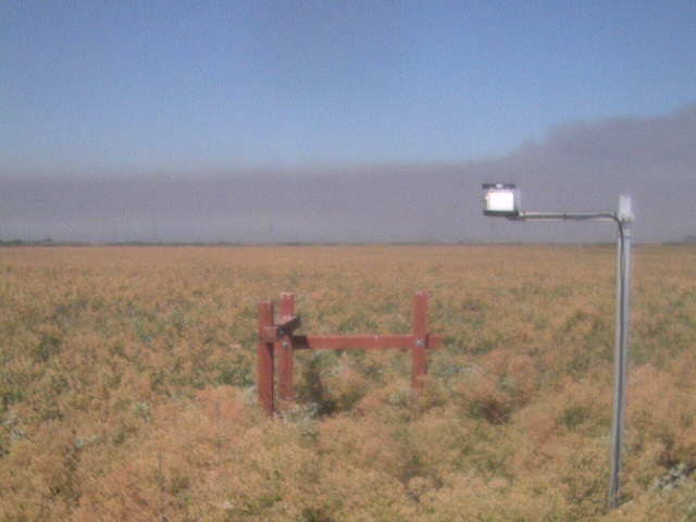 Smoke on the horizon