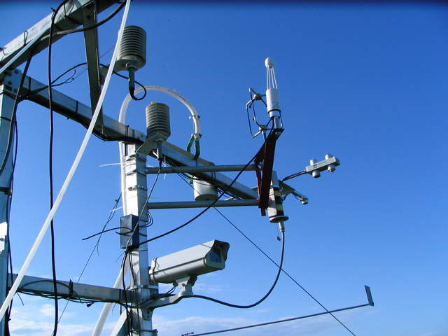 Picarro inlets near eddy sensors