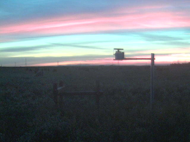 Beautiful colors at sunset.