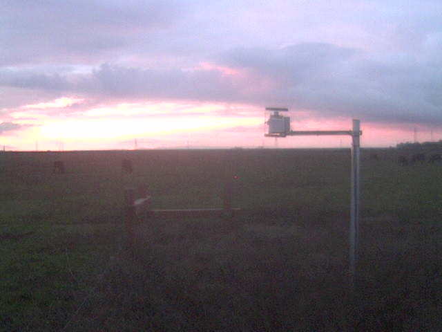 Nice sunset.