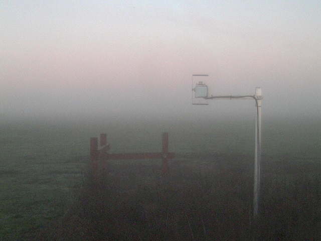 Deep fog.