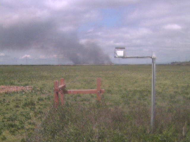 Fire on the horizon
