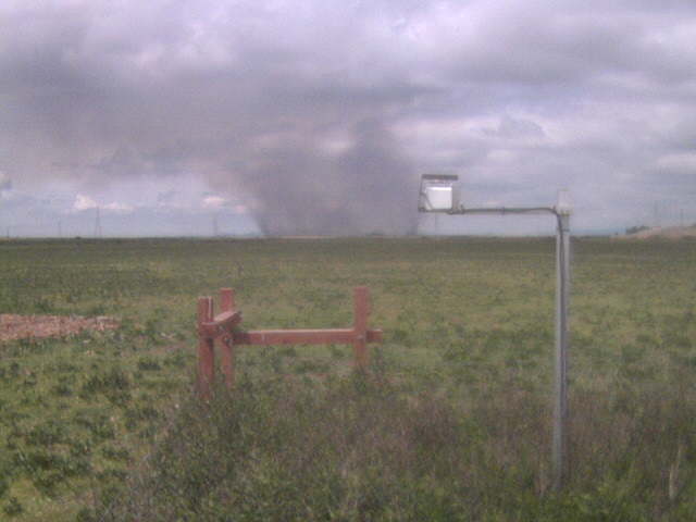 Fire on the horizon