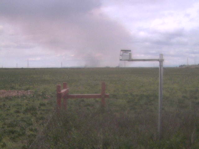 Fire on the horizon