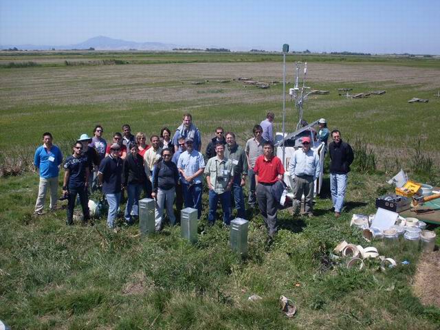 Fluxnet fieldtrip at Twitchell