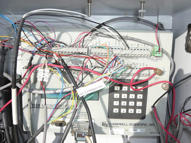 CR23X data logger for met data