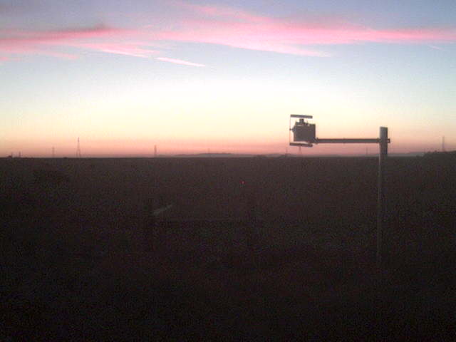 Nice sunset.