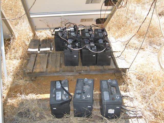 Reconfigured solar batteries for Floor tower power