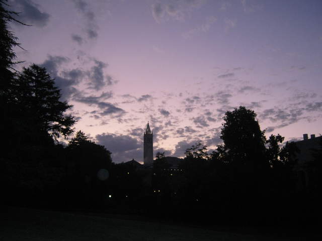 Campanile at dawn