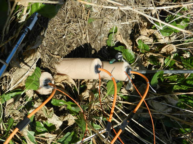New insulated soil CO2 probes installed