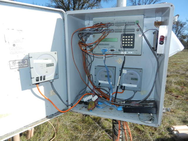 CR23x and wiring of soil CO2 sensors