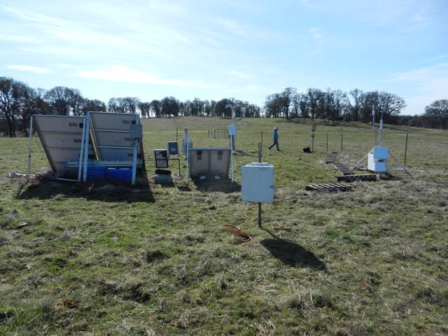 View of the Vaira site from the north