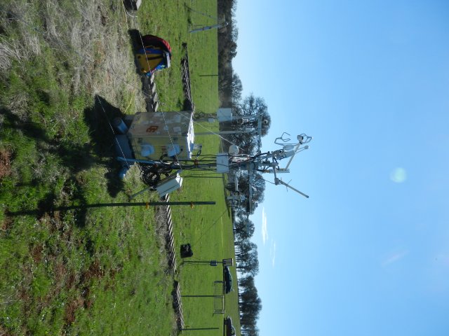 Ameriflux inter-comparison tower at Vaira