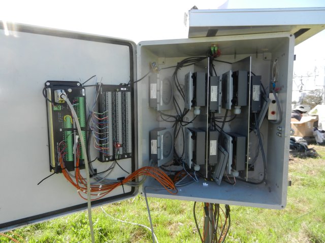 Soil CO2 data logger box wiring