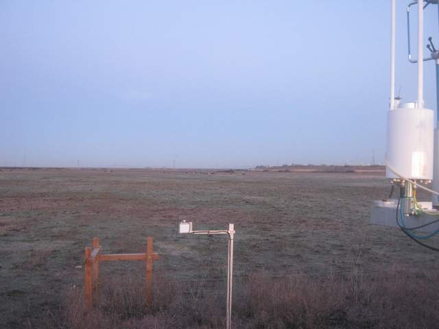 Frost on the ground