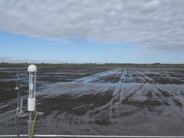 Draining after flash flood