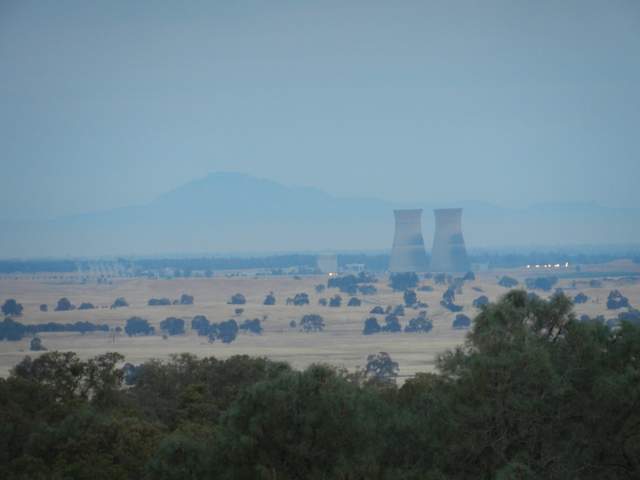 View of Mt Diablo and Rancho Seco from Tonzi Tower