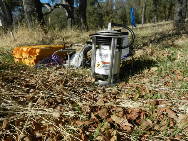 Testing Licor soil chamber