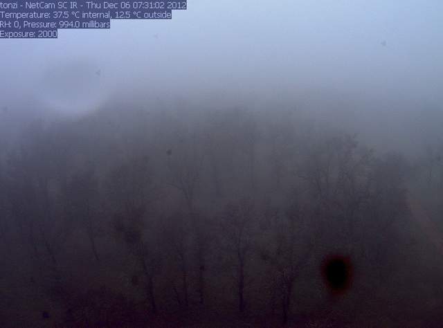 Heavy fog