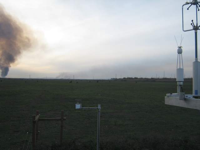 Fire on duck island