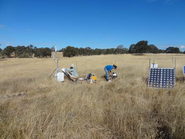 Joe and Siyan on site