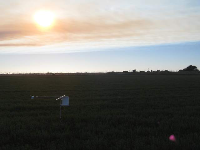 Smoke from Diablo fire