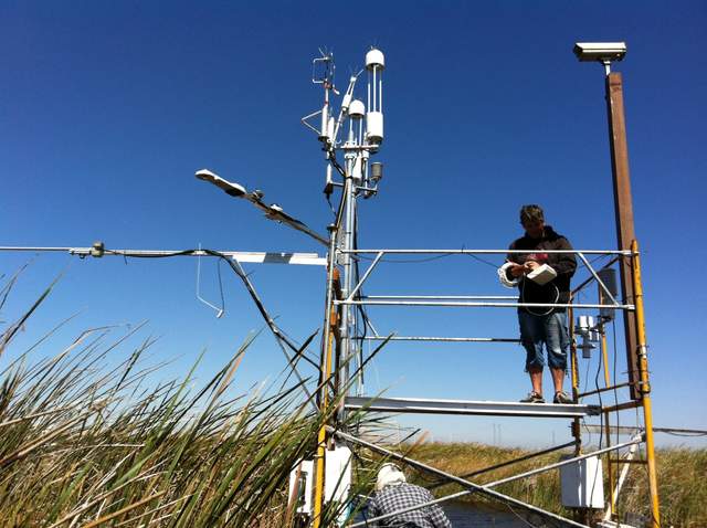 Setting up for the Ameriflux intercomparison