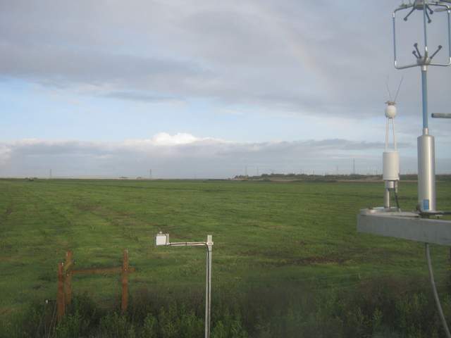 Faint rainbow