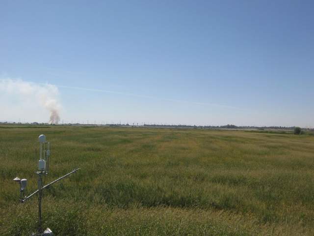 Smoke from fire