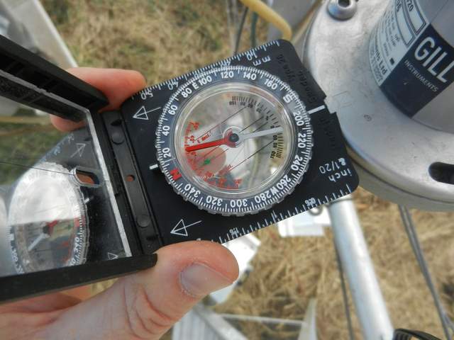 Sonic heading is 20 degrees magnetic