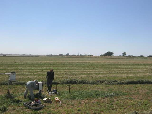 Joe and Kyle on site