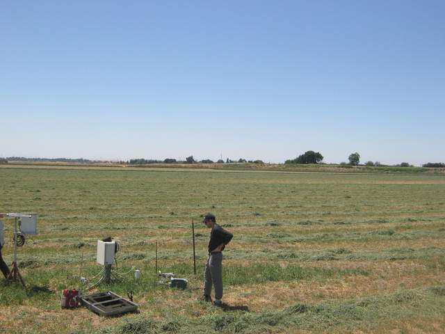 Kyle on site