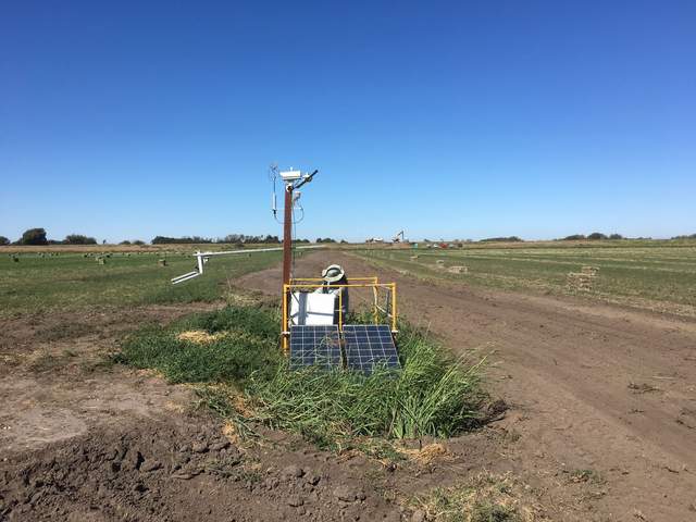 They have scrapped the edge of the field next to the tower and filled the ditch with dirt, so the tower is now sitting in a little depression