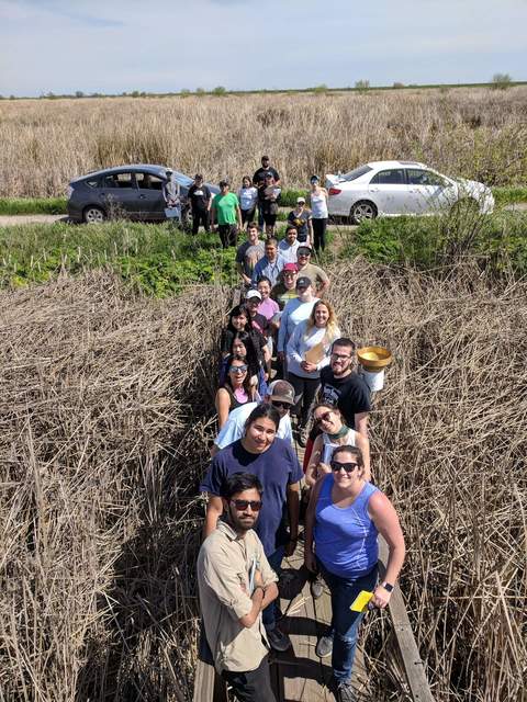 Field trip with students from San Francisco State University