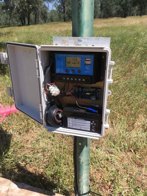 Installed Global Water logger at Road Well