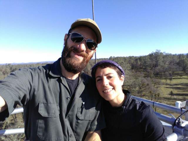 Wes and Ana at Tonzi