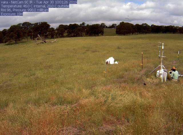 Taking soil samples