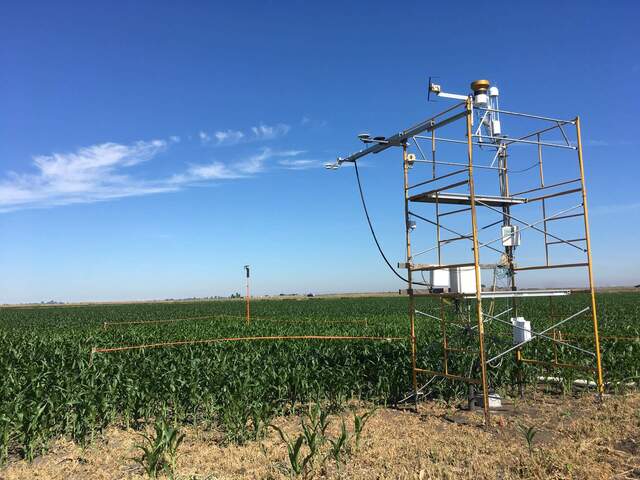 A pair of Arable Mark IIs were installed for the Planet Labs project