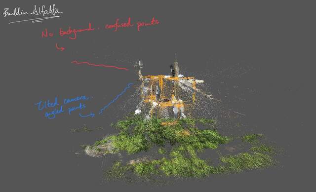 Ipad LIDAR scan of Bouldin Alfalfa tower