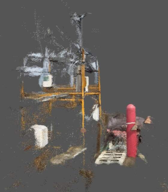 Ipad LIDAR scan of Sherman Wetland tower