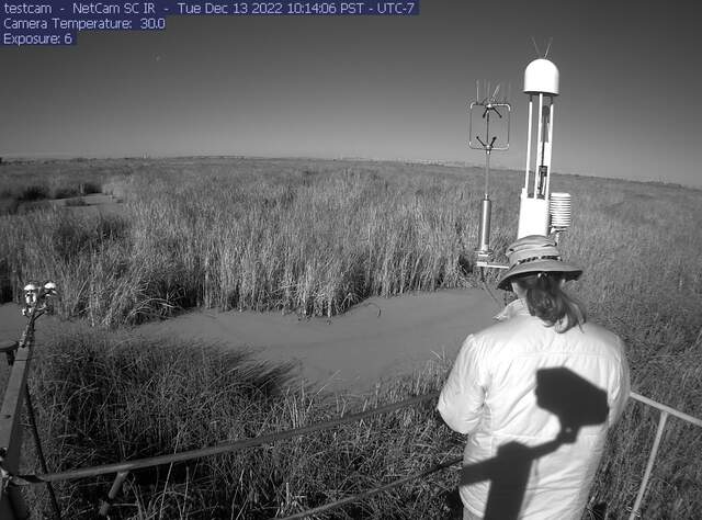 Joe on site in near IR
