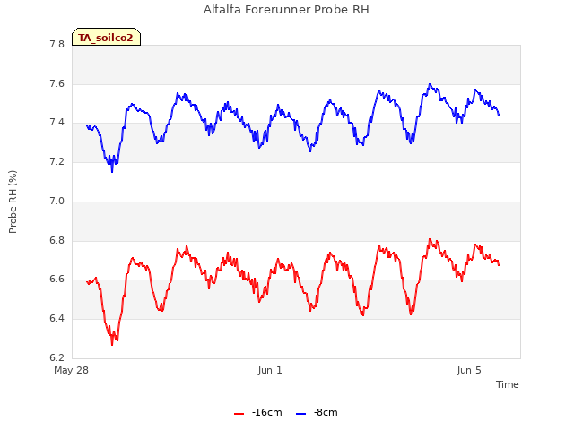 Explore the graph:Alfalfa Forerunner Probe RH in a new window