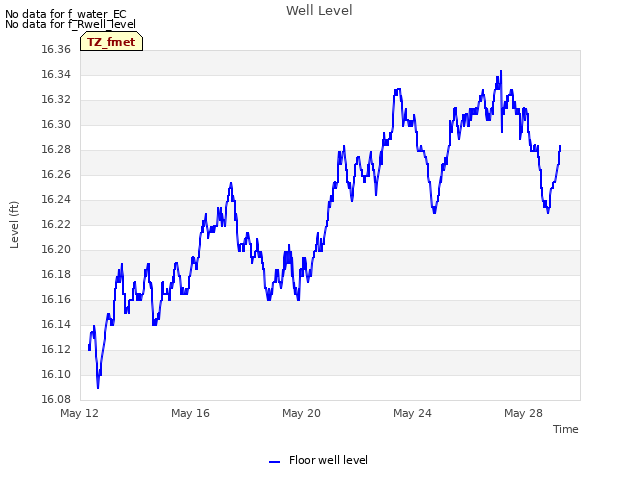 Explore the graph:Well Level in a new window