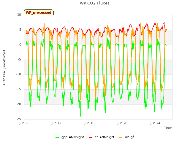 Explore the graph:WP CO2 Fluxes in a new window